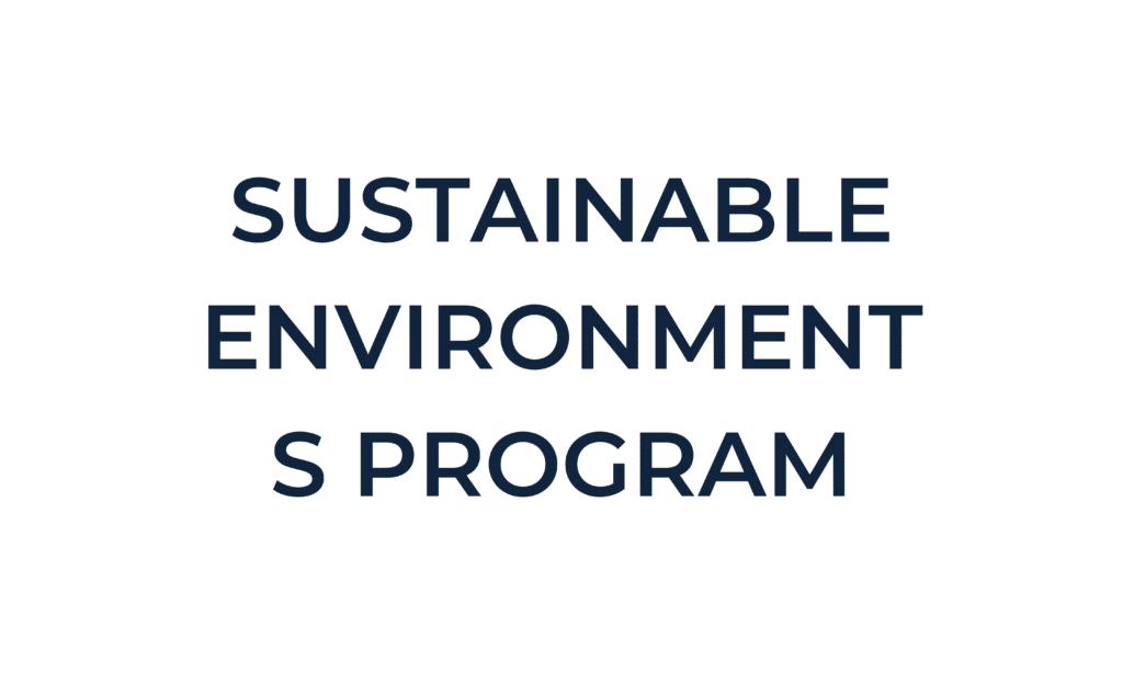 Sustainable Environments Program